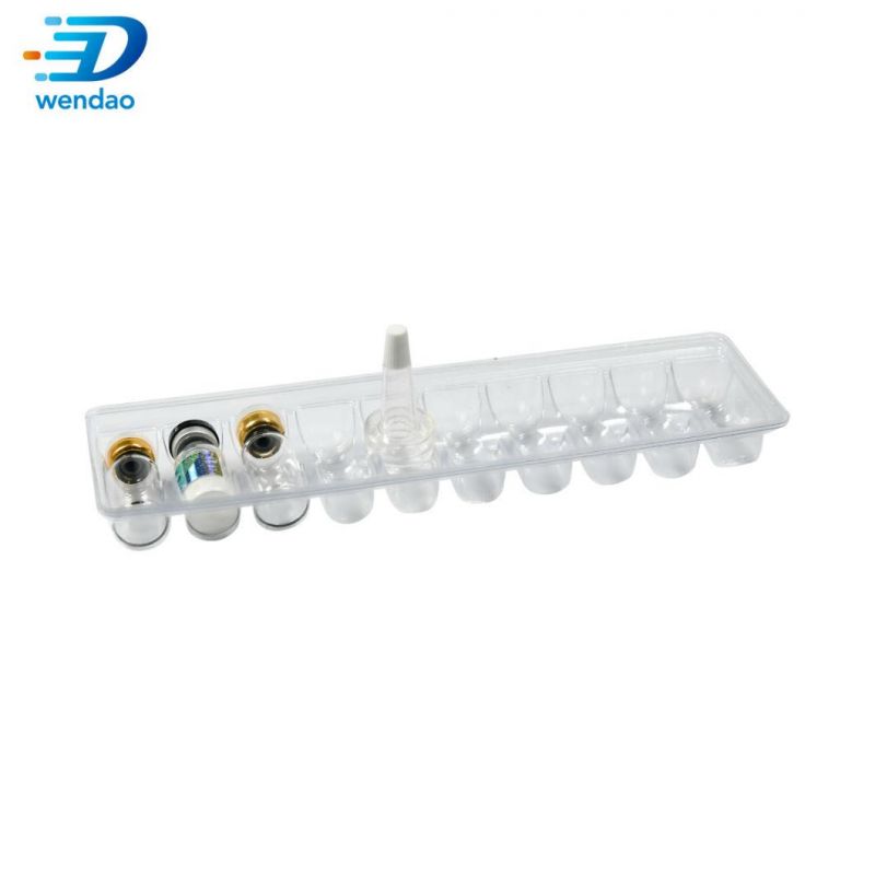 Plastic Medical Disposable Injection 1ml, 2ml, 3ml, 5ml, 10ml Plastic Vial Trays
