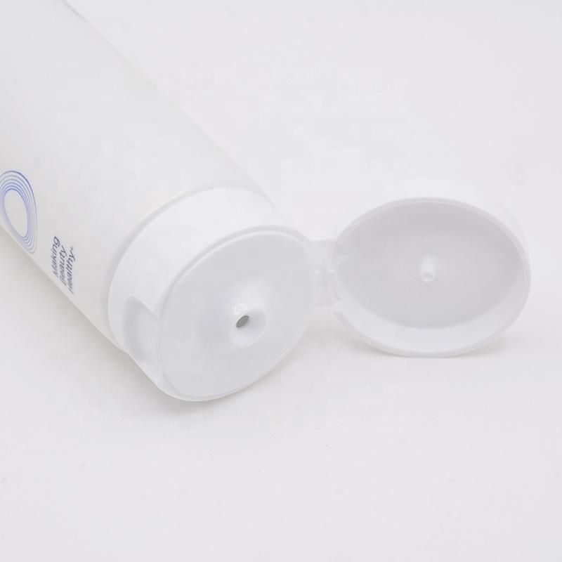 Cosmetics Packaging Tube Round PE Plastic Custom Color Round Shaped