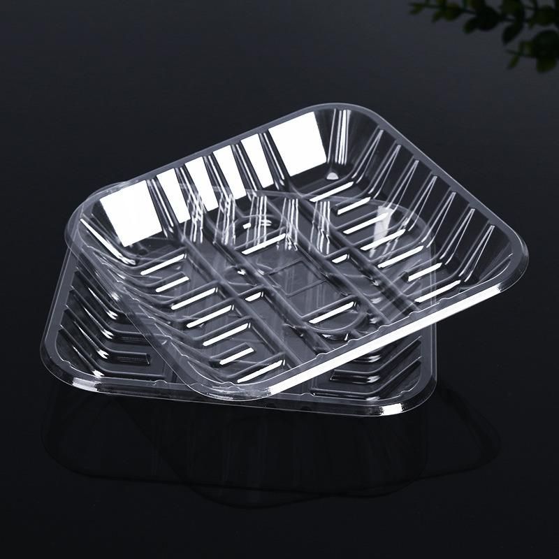 Custom Transparent Plastic BOPS Food Container Packaging Box