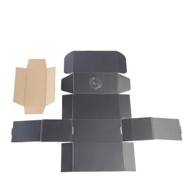 Black Electronics Packaging Corrugated Paper Box