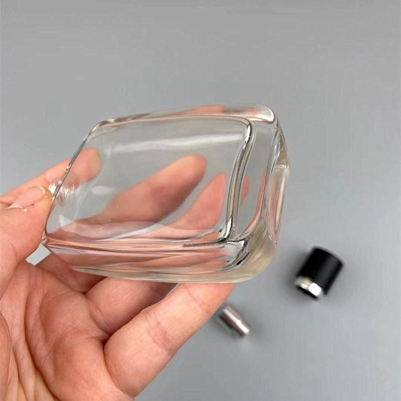 50ml Portable Spray Travel Bottle Clear Empty Reusable Bottles Containers for Outdoor Camping Business Trip