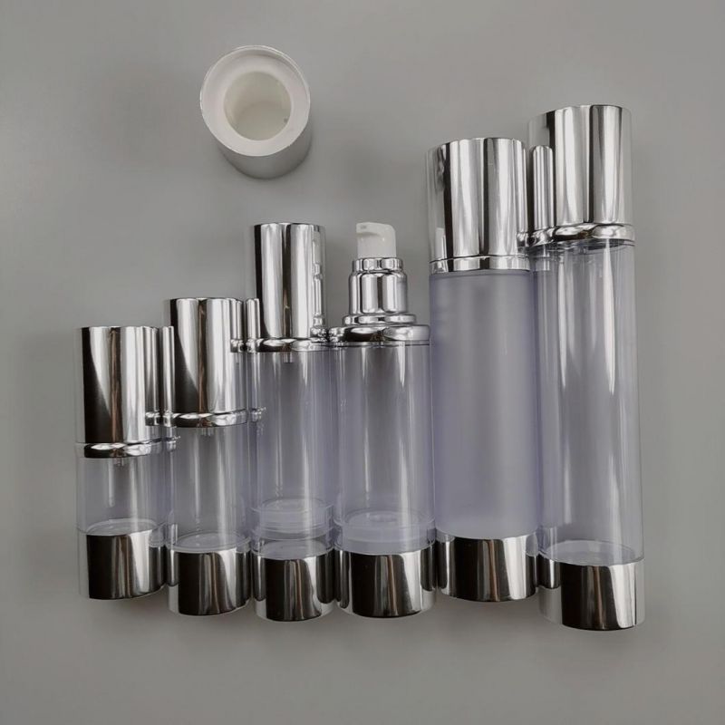 100ml 50ml Luxury Aluminum Cosmetic Spray Airless Pump Bottle Wholesales