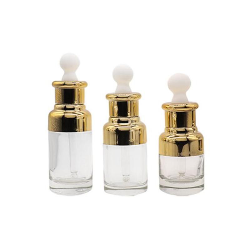 30ml, 50ml, Cosmetic Packaging Glass Bottles for Essential Oil Perfume Dropper Bottle