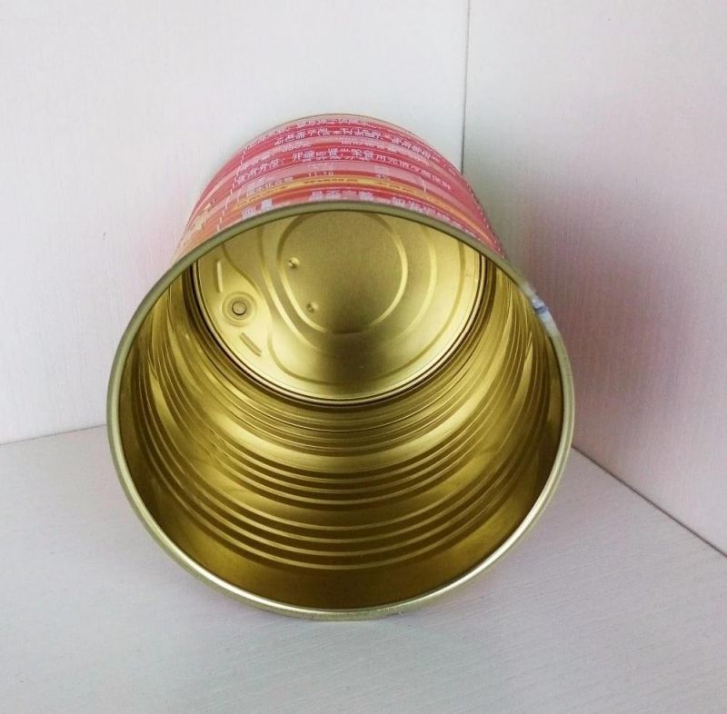 Wholesale Sell Food Grade 9124# for Tremella Soup/Food Empty Tin Can Food Packing Round Tin Can