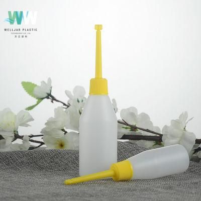 PE 55ml Daily Use Glue Cone Shaped Plastic Bottle