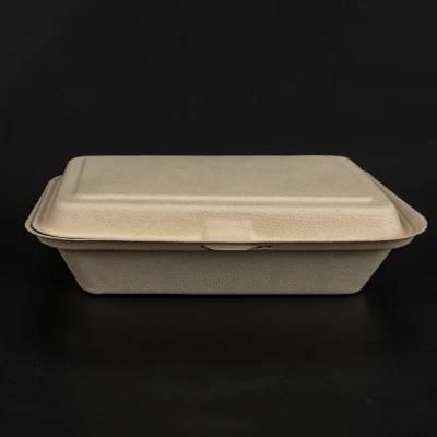 Disposable Biodegradable Compostable Eco Friendly Sugarcane Bagasse Food Packaging