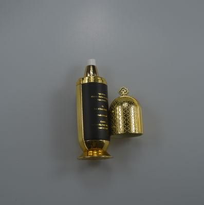 Gold Acrylic Lotion Bottle for Cosmetic Packaging