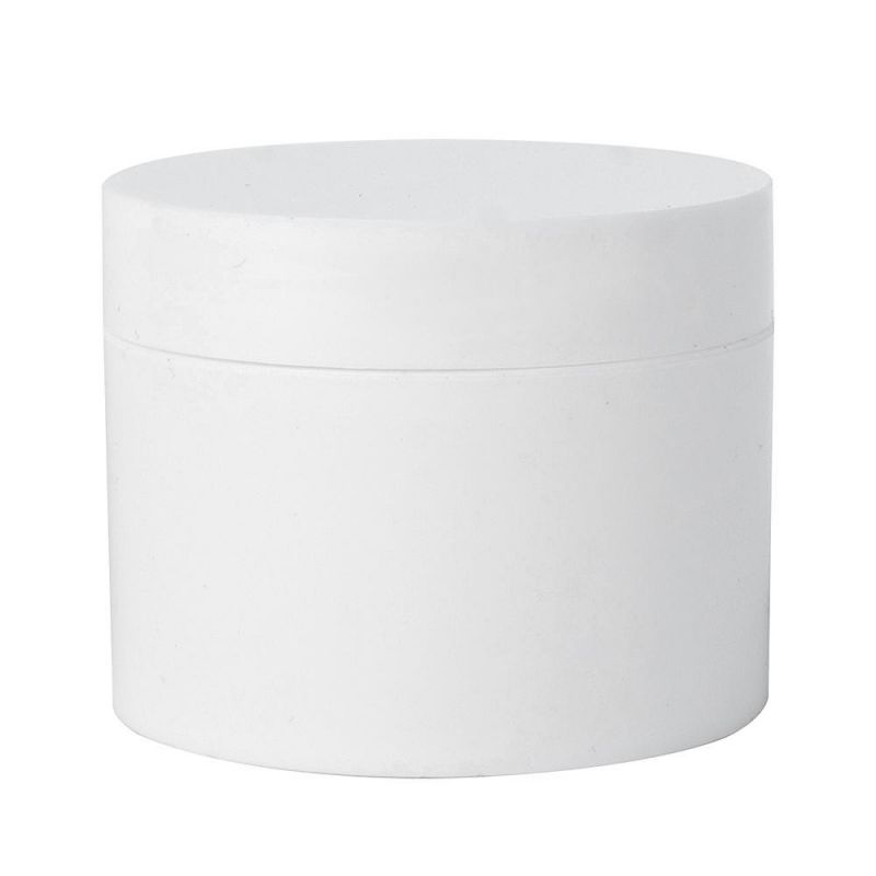 50ml 100ml White PP Round Empty Plastic Cream Jar Container