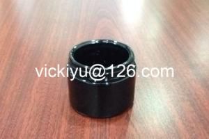 50g Black Cosmetics Glass Jars, Black Cream Jar, Violet Black Glass Jars