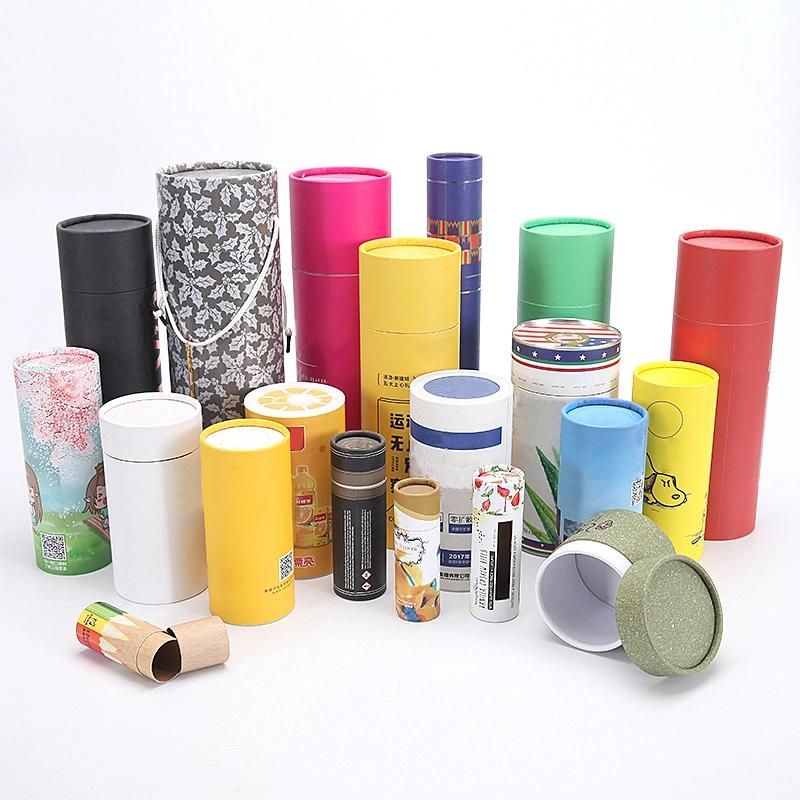 Custom Eco Friendly Craft Paper Tube Packaging Box 510 Thread Vape Cartridge Packing Tubes