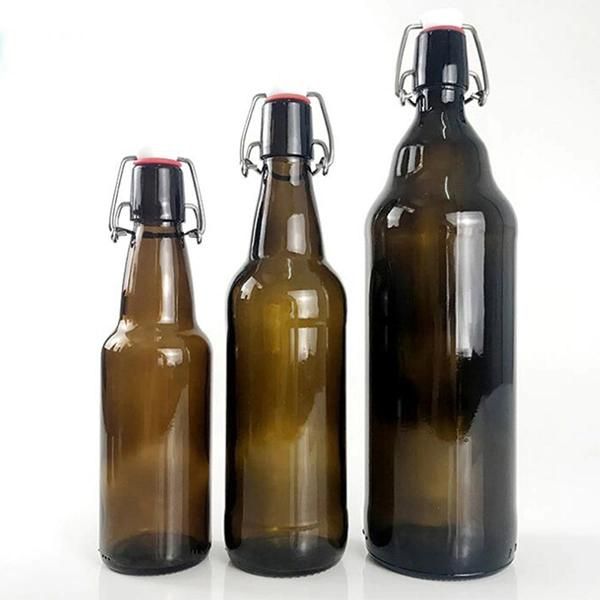 Amber 330ml 500ml Swing Top Beer Beverage Glass Bottles