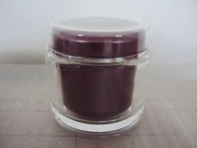 200g Round Clear Jar PMMA Jar Luxury Cosmetic Jar
