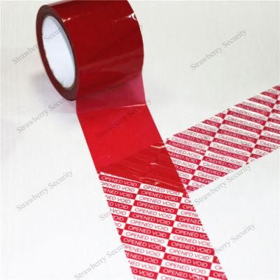 Packing Plastic Permanent Security Destory Bag Sealing Tape