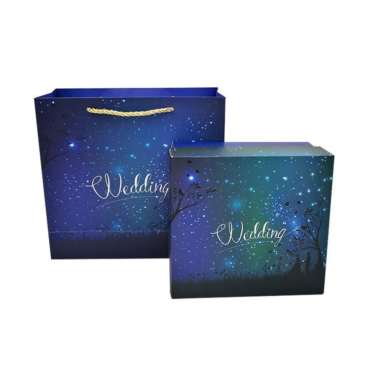 Custom Printing Wedding Paper Candy Box Packaging