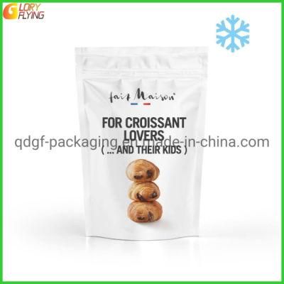 Plastic Food Frozen Bag with Zipper for Vacuum Packaging From Manufacturer