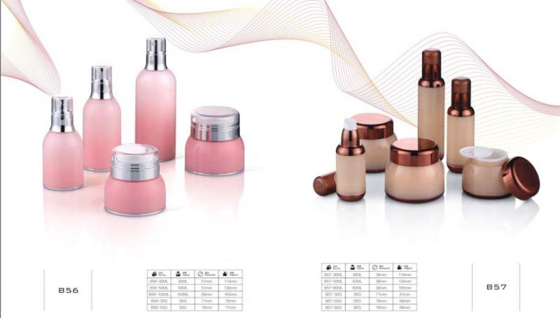 Wholesale Glass Cosmetic Bottle Purple Glass Cosmetic Bottle and Jar Skin Care Set Packaging Have Stock