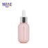 High Quality PETG Round Shoulder Pink 25ml Oil Dropper Bottle