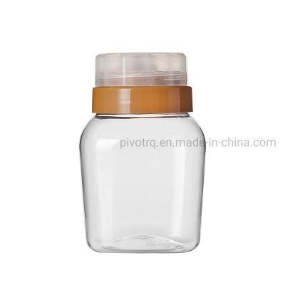 500g Clear Plastic Honey Bottle with PP Cap for Honey Packaging