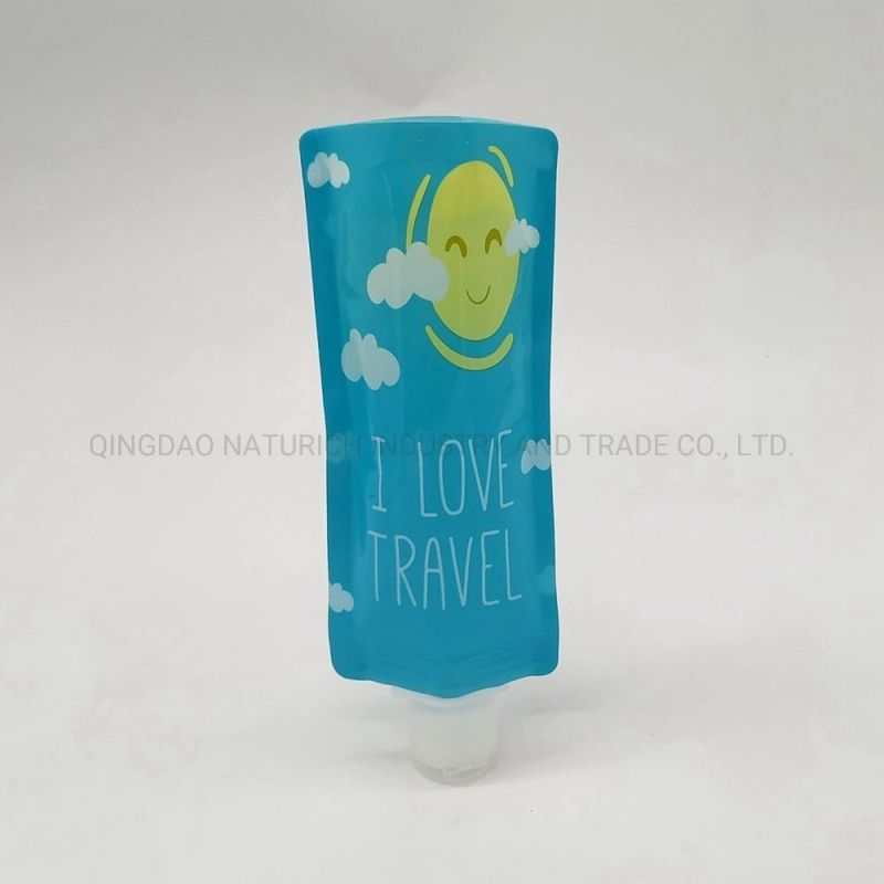 30ml 50ml 100ml Travel Portable Packaging Bag Mini Shampoo Fluid Bathroom Products Packaging Bag