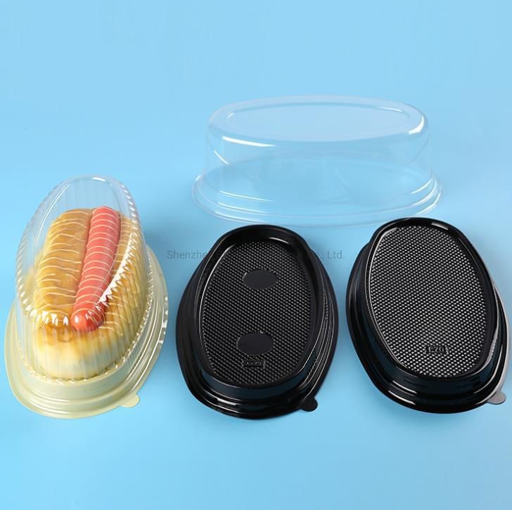 Plastic Food Container Takeaway Cheese Cake Boxes