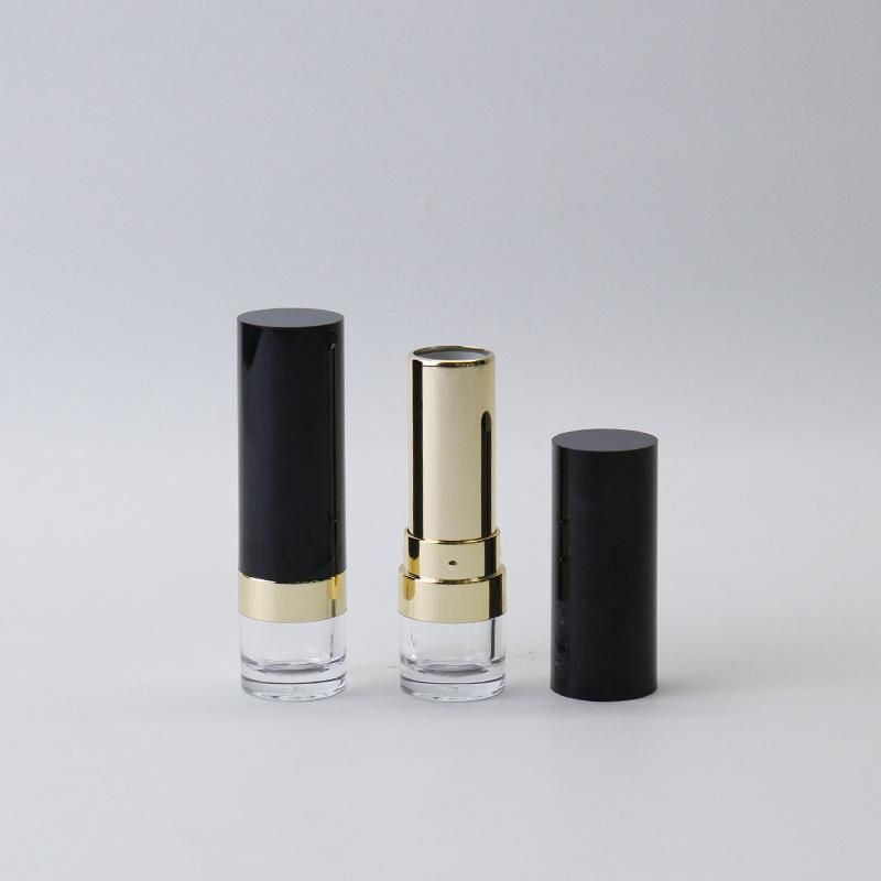 Round Lipstick Tube Premium Cosmetic Packaging Custom Luxury Lipstick Container