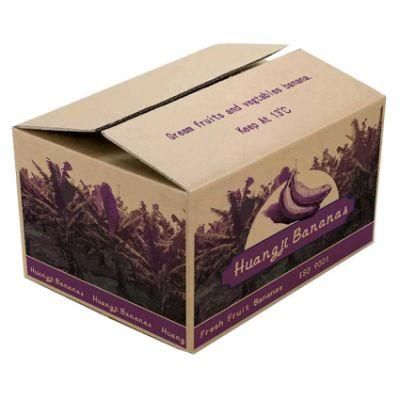 Custom Printed Corrugated Paper Packaging Glass Box