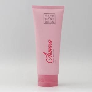 200ml Pink Tube Hot Sale Wholesale PE Plastic Squeeze Tube Empty Cosmetic Manufacturing OEM Packaging Soft Tube