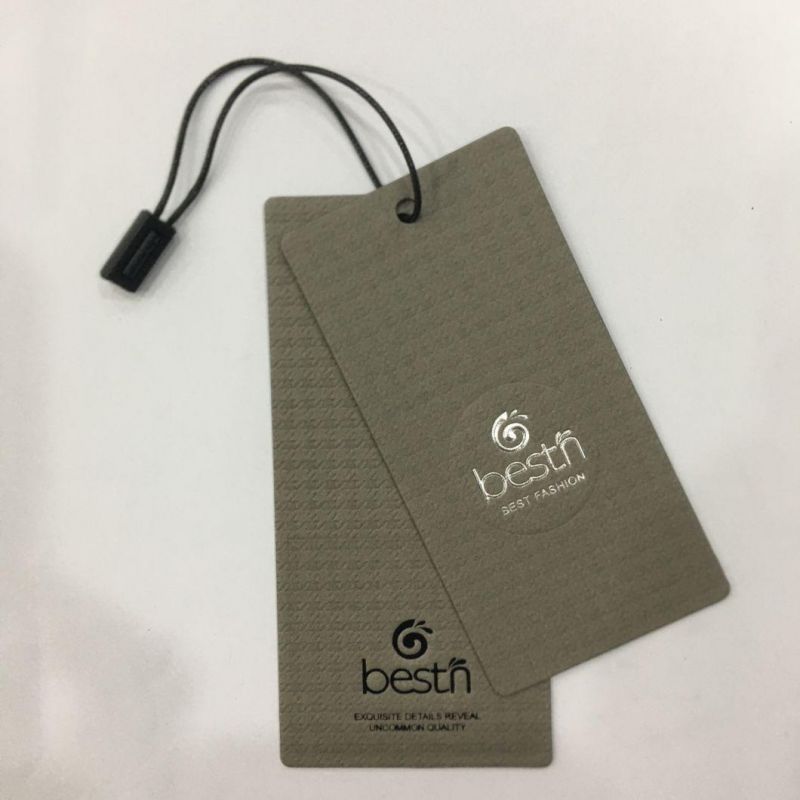 Customized Design Ecofreindly Material Hangtag for Garment