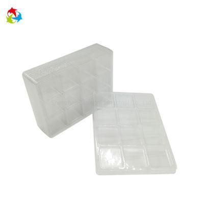 Disposable Clear Plastic 12 Cavity Tray for Chocolate