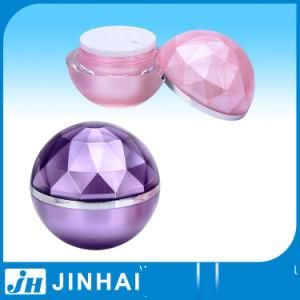 50ml Colorful Acrylic Cosmetic Cream Jar for Lotion