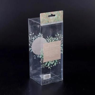 Custom PVC/Pet/PP Transparent Auto-Lock Bottom Printing Plastic Packaging Boxes