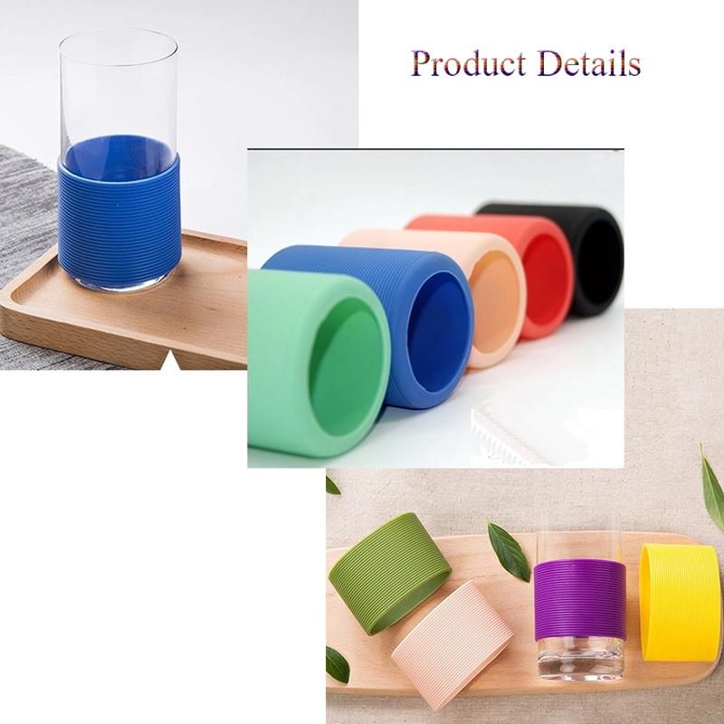 Eco-Friendly Heat Resistant and Anti-Slip Silicone Cup Sleeve