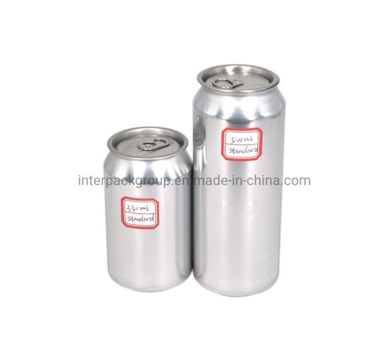 500ml Standard Aluminium Can for Packing Drink Wholesale Aluminum Beer Cans