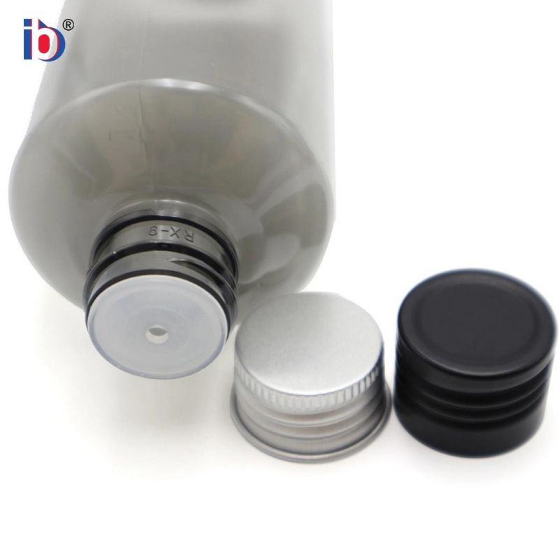 Hot Sale Transparent Travel Outside Emollient Water Empty Plastic Bottle with Crown Cap