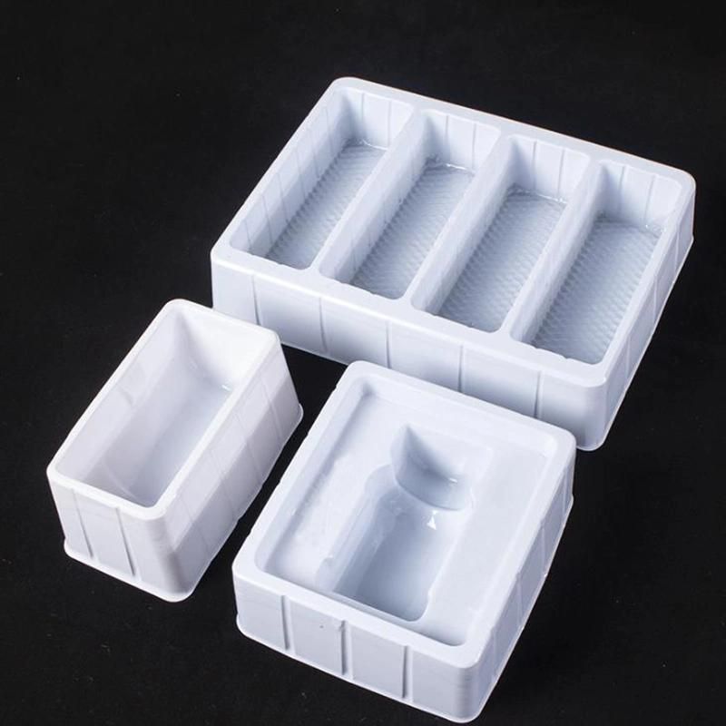 OEM ODM Plastic Cosmetics Blister Flocked Trays Packaging