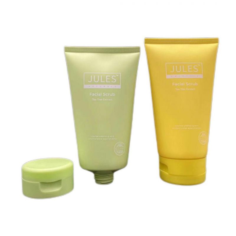 Massage Cream Custom Body Ball Plastic Squeeze Tube Packaging Cosmetics