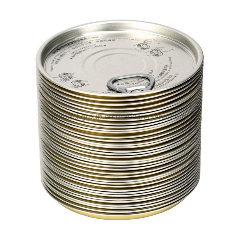 Tin Easy Open End/Lid/Cover/Cap for Food Cans