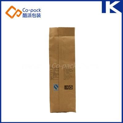 Kraft Paper Bags with Lined Aluminum Foil Material