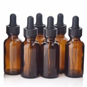 60ml Amber Boston Refined Oil Bottle Dropper Bottle for Essential Oil