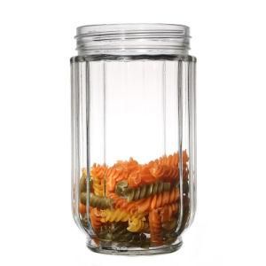 Multiple Capacities 50ml Food Glass Candy Jars Glass Jar with Lid