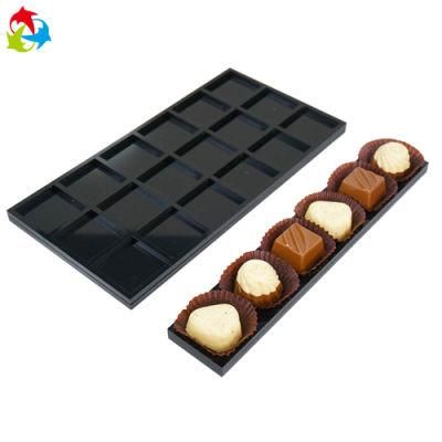 Customized Plastic Blister Trays with Dividers for Chocolate