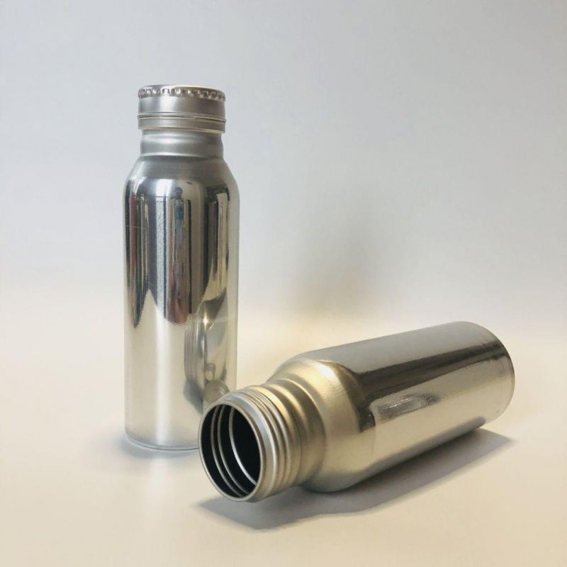 Empty Aluminum Beverage Can Bottle with Screw Lid for Beer