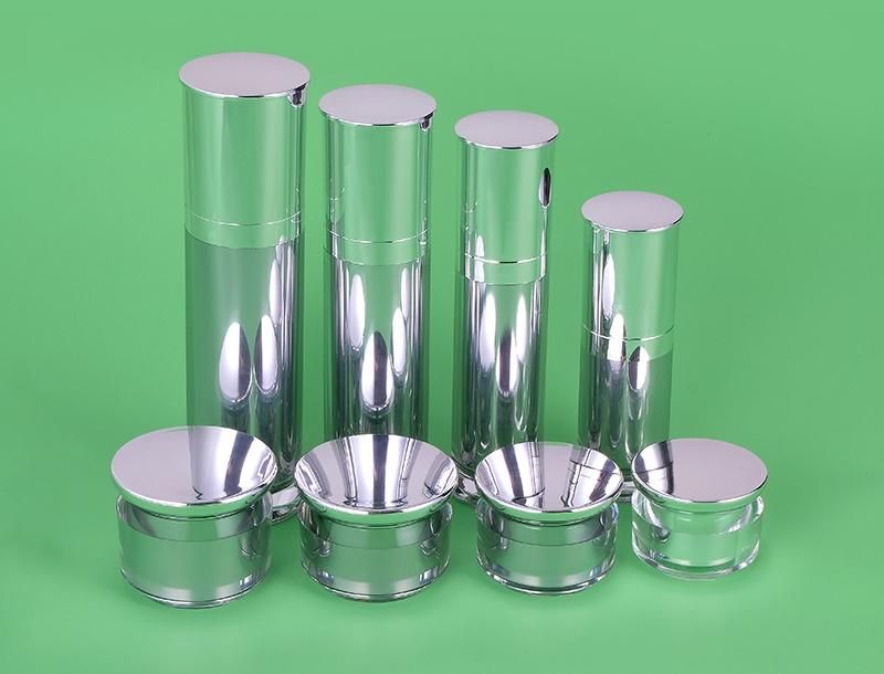 20g 30g 40g 50g 30ml 50ml 80ml 120ml Elegant Empty Acrylic Jar Cosmetic Bottle Set for Skin Care