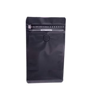 250g/340g/500g Matte Coffee Bean Packaging with Valve Coffee Aluminum Foil Plastic Bags