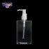 Wholesale Clear Empty 300ml PETG Plastic Hand Wash Dispenser Bottle for Liquid Soap