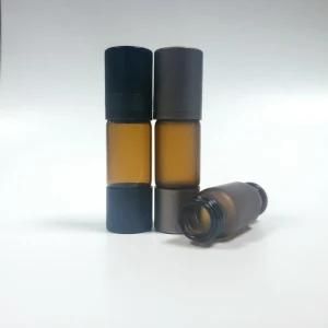 New Design 5ml 10ml Double-Ended Glass Roller Amber Bottle with Screw Cap