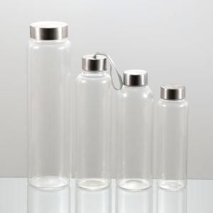 Glass Bottle Manufacture High Quality Borosilicate Glass Bottle with Lid for Sale