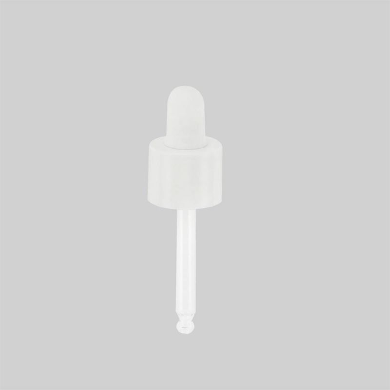 28/400 Essential Oil Dropper Screw Caps with Plastic Tube