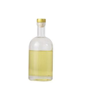 Rum Glass Bottle 750ml Gin Liquor Bottle with Round Shape in Stock