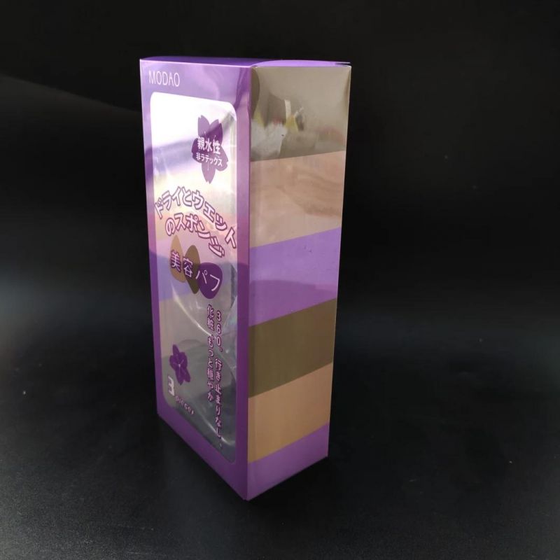 Custom PVC/PP/PET Foldable beauty tools  Packaging Boxes